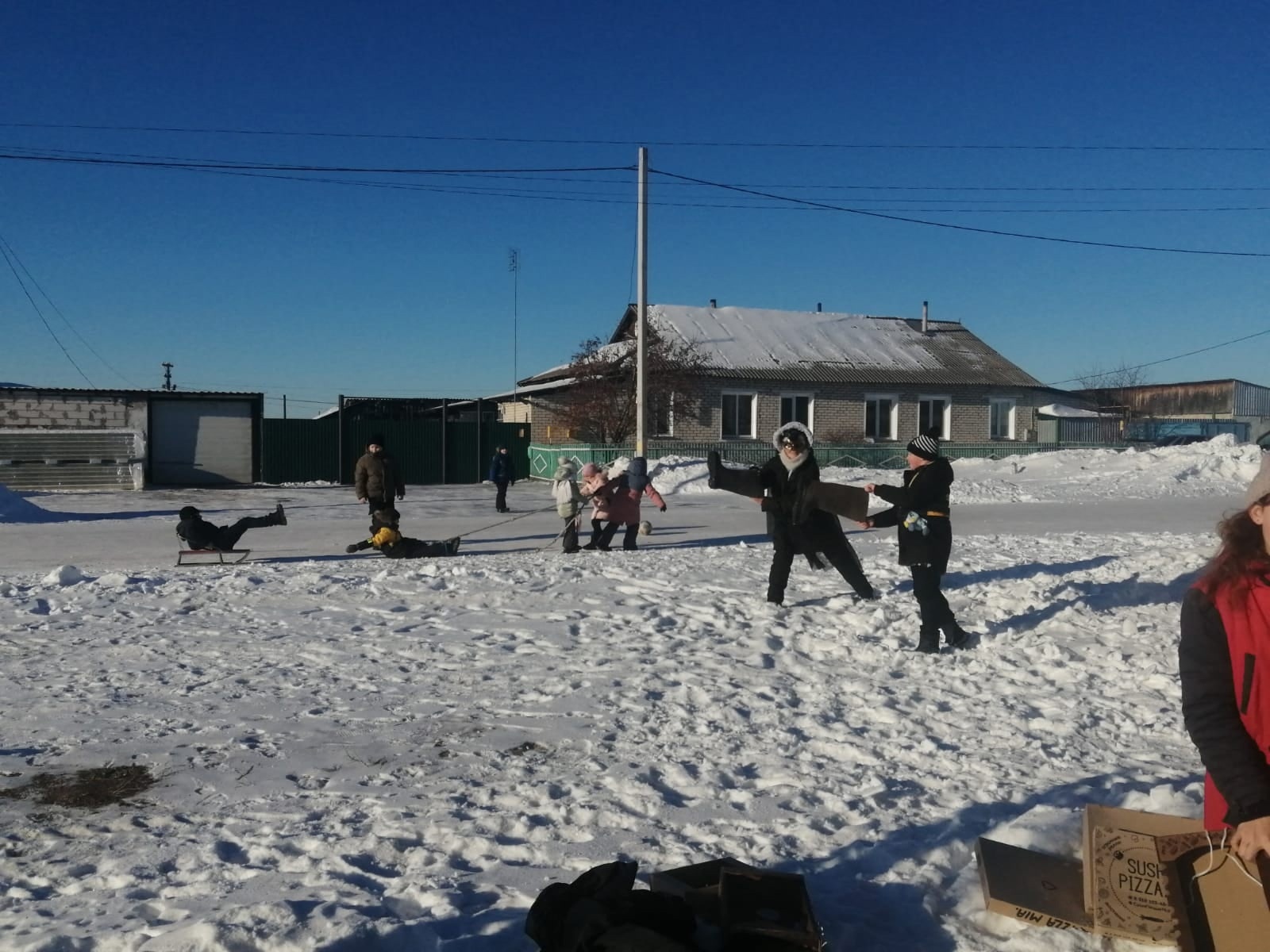 Крещенские забавы❄.